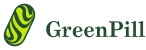 Green pill logo